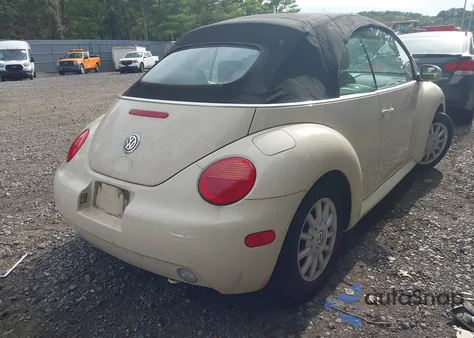 2004 Volkswagen New Beetle Gls from USA, damaged, VIN 3VWCM31Y34M312272